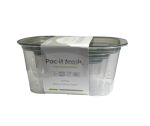 2.99 PAC IT FRESH 3 PACK FOOD CONTAINER 200/500/1100 ML 