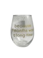 1.99 GLASS MUG WITH SAYING