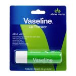 1.99 VASELINE ALOE VERA LIP THERAPY 