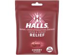 1.99 HALLS CHERRY COUGH AND THROAT RELIEF 