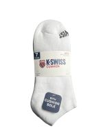 7.99 K-SWISS 7 PAIRS MENS SOCKS SIZE 6-12 