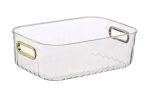 MULTIPURPOSE STORAGE BIN 8.1 INCH X 5.7 INCH X 3 INCH