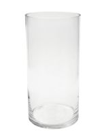 2.99 GLASS VASE 12 INCH