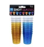 PLASTIC SHOT GLASS 1 OZ