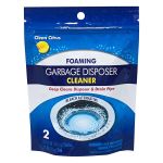 1.99 FOAMING GARBAGE DISPOSER CLEANER 2 COUNT