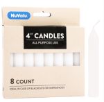 1.99 4 INCH CANDLES 8 COUNT 