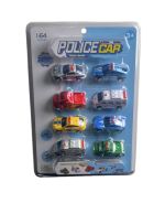 4.99 POKICE CAR PULL BACK PLAY SET 