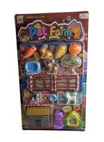 4.99 PET FARM PARADISE PLAY SET 