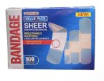 1.61 BANDAGE SHEER VALUE 100 PACK