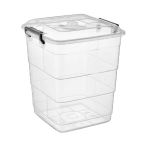 7.99 TRANSPARENT TETRIS LOCKED BUCKET 16 LT