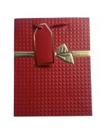 1.99 RED BOW GIFT BAG 