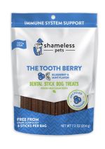 3.99 SHAMELESS PETS TOOTH BERRY 204 G