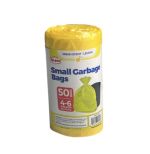 SMALL GARBAGE BAGS 50 COUNT 4-6 GALLON