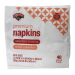 2.99 PREMIUM NAPKINS 40 COUNT