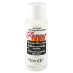 3.99 ICE CRYSTAL ULTRA FINE GLITTER PAINT 2 FL OZ 