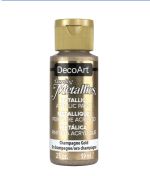 3.99 CHAMPAGNE GOLD METALLIC ACRYLIC PAINT 2 FL OZ 