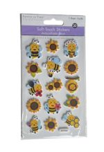 1.99 SUNFLOWER SOFT TOUCH STICKERS 
