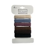 STYLIN HAIR PONYHOLDER 6 PACK