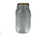 3.99 GLASS JAR WITH LID 54 OZ