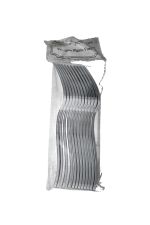 Silver Plastic Forks Premium Quality 12 Count  