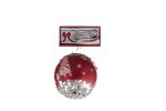 1.99 BALL WITH SEQUINS RED