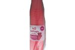 2.99 HEAVY DUTY PINK 40 CUPS 16 OZ