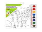 SPORTS FAN LIL ARTIST WATER COLOR PAINT SET