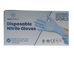 3.99 DISPOSABLE NITRLE GLOVES MEDIUM 