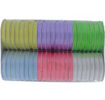 PASTEL COLOR RIBBONS ASSORTED COLORS 38 INCH X 5 YARDS