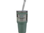 7.99 SPLASH LAVISH HYDRATION STAINLESS STEEL DOUBLE WALL INSULATED TRAVEL MUG 30 OZ