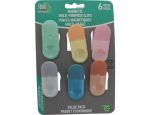 2.99 6 PIECE MULTI PURPOSE MAGNETIC CLIPS