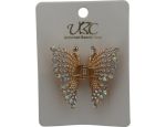 GOLD BUTTERFLY HAIR CLIP