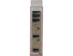 1.99 BLACK AND NUDE PRESS ON NAILS 12 PCS: