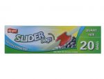 FOOD BAG ZIPPER 7X8IN QUART SUB