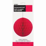 HONEYCOMB BALL RED