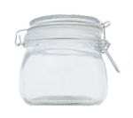 GLASS CANISTER 20.3 oz heihgt 4&ampampampampampampquot