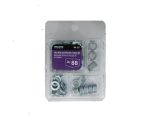 HEX NUT AND WASHER VALUE KIT 88 PACK
