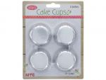 CAKE CUPS SILVER 3IN XXX DIS