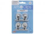 4PC 3.1CM ROUND MAGNETIC CLIPS