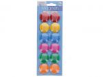 MAGNETS COLORED 12 PC