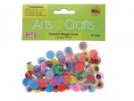 COLORFUL WIGGLE EYES 100 PC