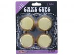 CAKE CUPS GOLD 3IN
