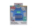 6.99 NUBY TEETHING MITTEN 100% SILICONE