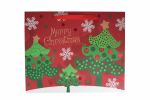 1.99 LARGE RED RECTANGLE MERRY CHRISTMAS BAG
