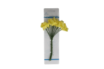 YELLOW LILY FOAM FLOWER 12 COUNT