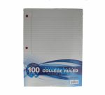 COLLEGE RULED PAPER 100 SHEETS