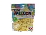 4.99 YELLOW 5 INCH PASTEL BLUE LATEX BALLOON 100 PACK