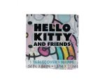 2.99 HELLO KITTY TABLE COVER 54 X 84 INCH