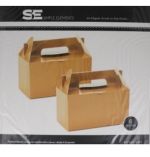 GOLD TAKEOUT BOXES 8 PACK