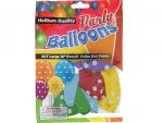 Polka Dot 12 In Large Latex Party Balloons 5 Count